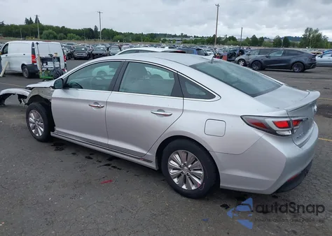 2016 Hyundai Sonata Hybrid Se из США, поврежденный, VIN KMHE24L11GA013450